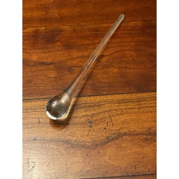 Other - Martini Cocktail 9.25" Stirrer Hand Blown Vintage
